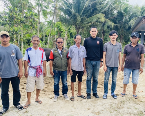 ดำเนินการฉีดวัคซีนป้องกันโรคปากและเท้าเปื่อย (FMD) และโรคลัมปี​ สกิน​ (Lumpy Skin Disease) รอบที่ 1/2568 วันที่ 13 มีนาคม 2568