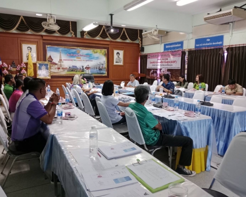 โครงการฝึกอบรมบุคคลหลักสูตร “การรับแจ้งการฆ่าสัตว์ของพนักงานท้องถิ่น"
